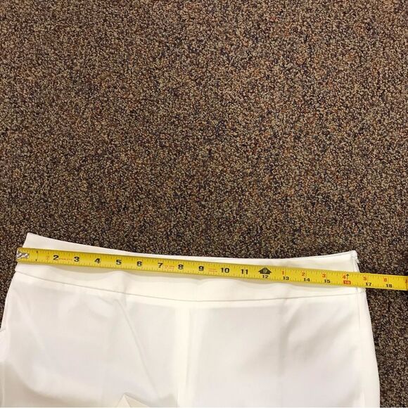 Talbots Classic Cream Ankle Pants - Picture 6 of 6